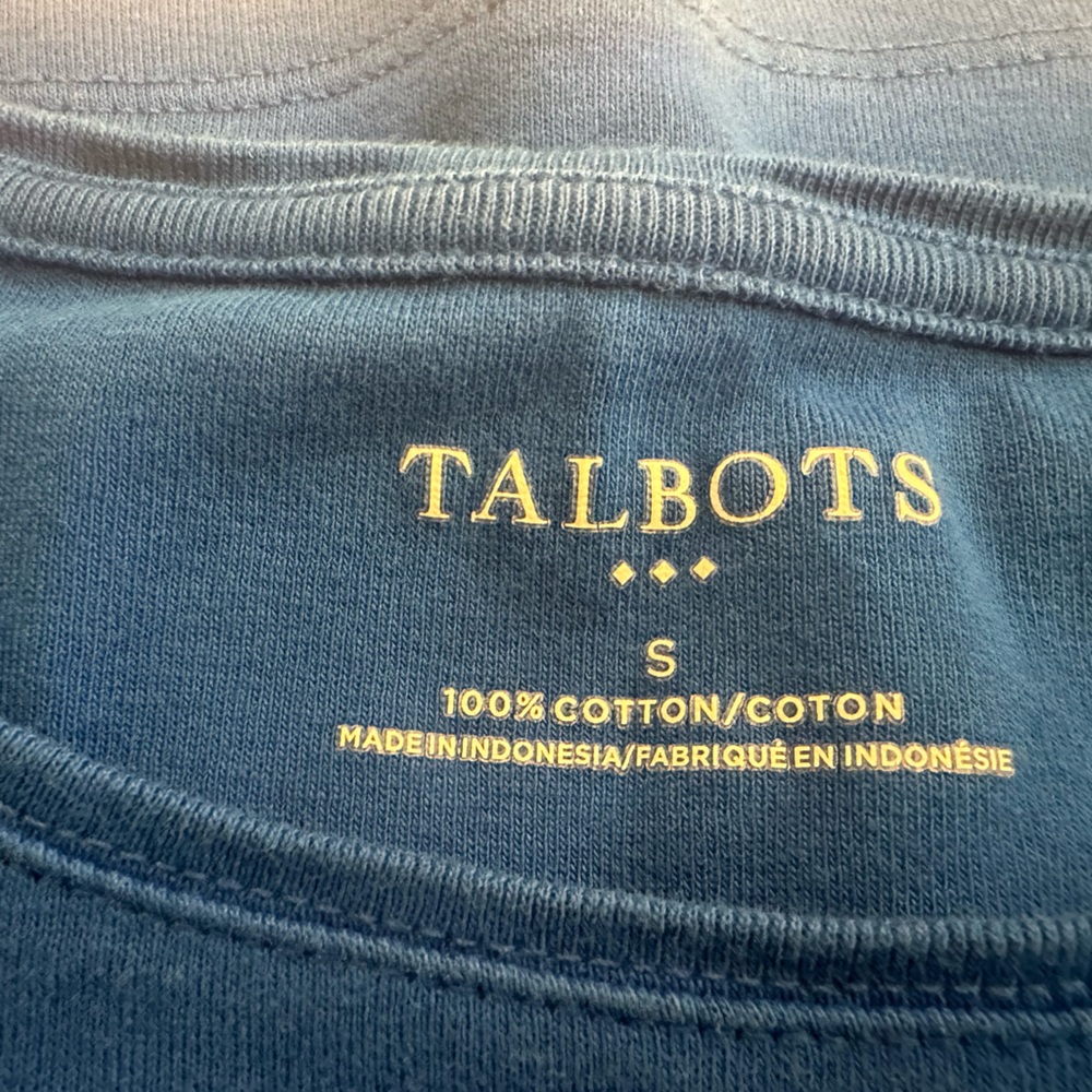 Talbots Long Sleeve Tee - Picture 3 of 4